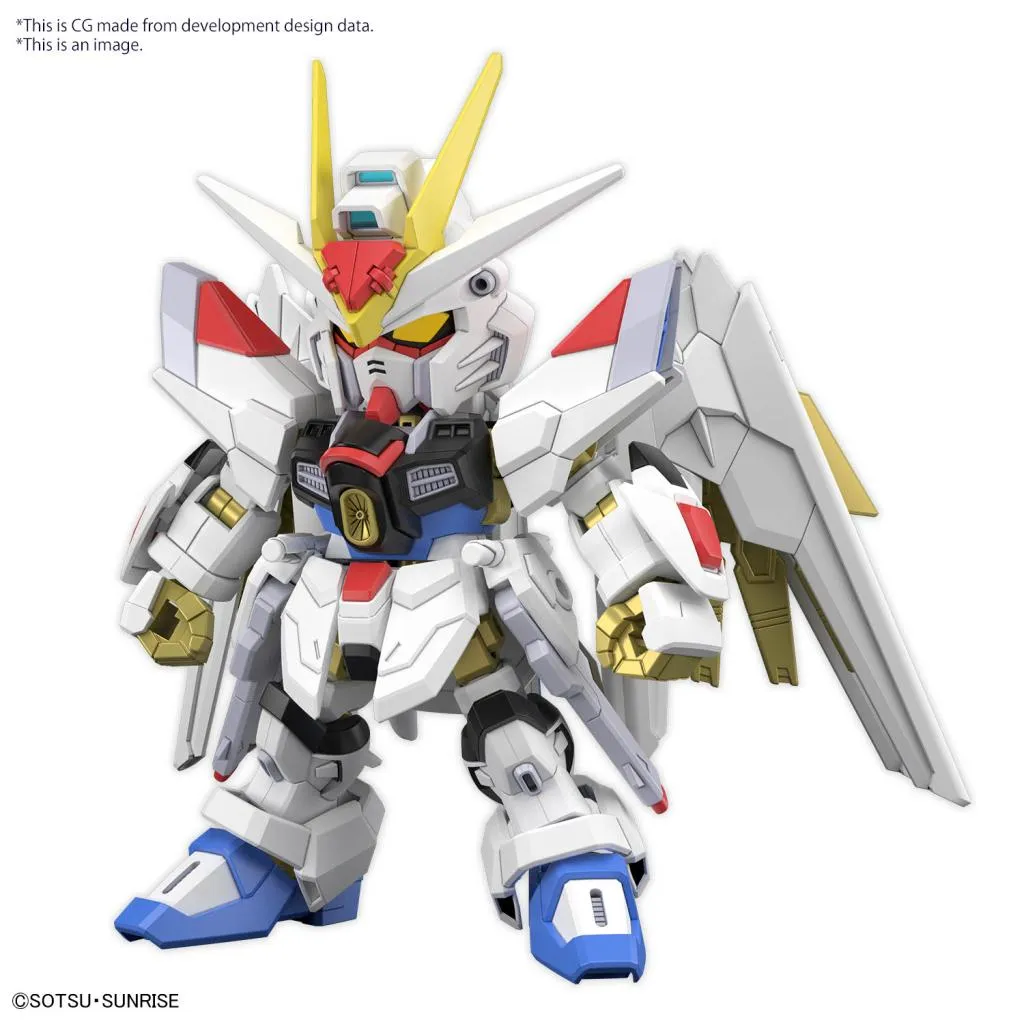 GUNDAM - SD Gundam Cross Silhouette Mighty Strike Freedom - Model Kit